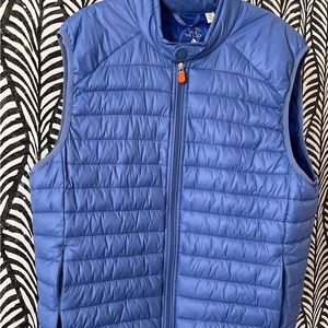 Men’s Blue Ultra Light SAVE THE DUCK Vest Jacket Size XL- Excellent condition!